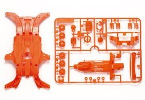 画像1: タミヤ 95320 MA蛍光カラーシャーシセット（オレンジ）