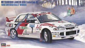 画像1: ハセガワ 20407 三菱 ランサー GSR エボリューション III “1996 スウェディッシュ ラリー ウィナー”