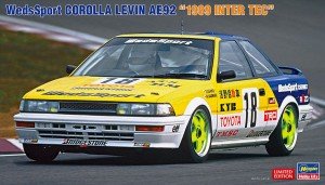 画像1: ハセガワ 1/24 20531 ウェッズスポーツ カローラ レビン AE92 “1989 インターTEC”