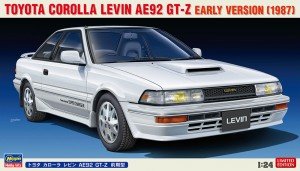 画像1: ハセガワ 1/24 20596 トヨタ カローラ レビン AE92 GT-Z 前期型