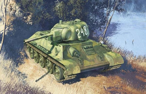 画像1: サイバーホビー 6487 1/35 WW.II ソビエト軍 T-34/76 Mod.1942 ”フォルモチカ”