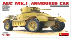 ミニアート 1/35 AEC MK.II装甲車 MA35155 プラモデル( 未使用品) (shin-