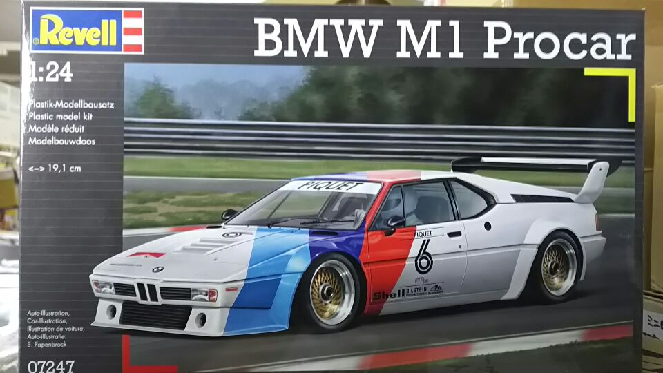 レベル 1/24 07247 BMW M1 Procar